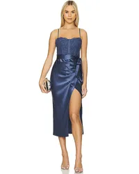 CAMI NYC MIDI-KLEID TRICIA in Blue Blue