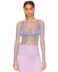 Essentiel Fkatwigs Net Top in Lavender Lavender