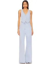 Amanda Uprichard JUMPSUIT ETHAN in Blue Blue