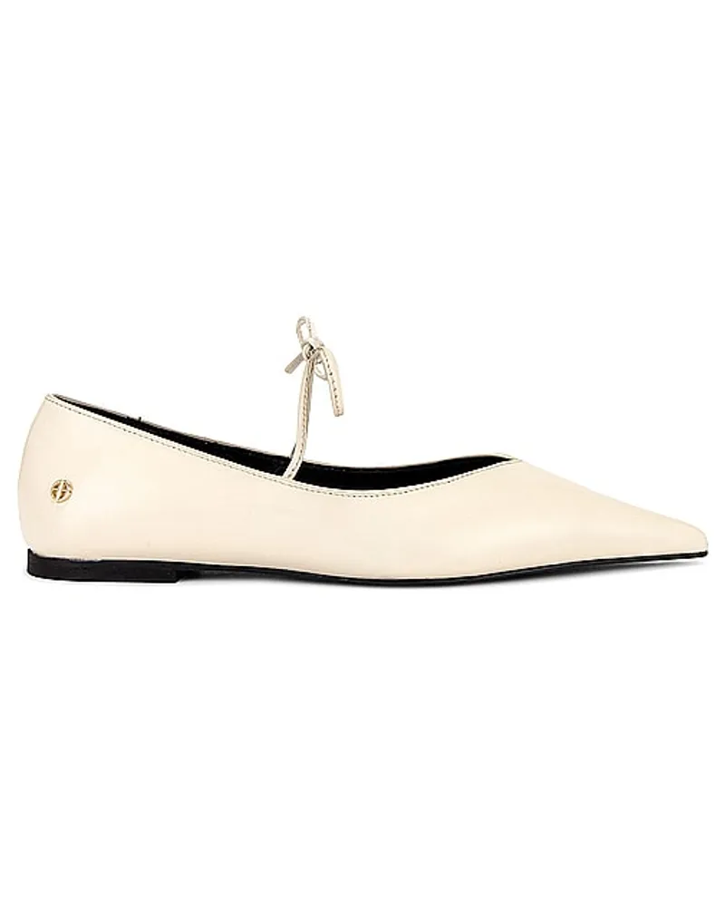 Anine Bing FLACHE SCHUHE NIKKI in Ivory Ivory