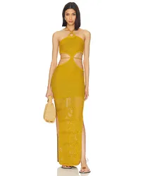 Tularosa KLEID PARISA in Mustard Mustard