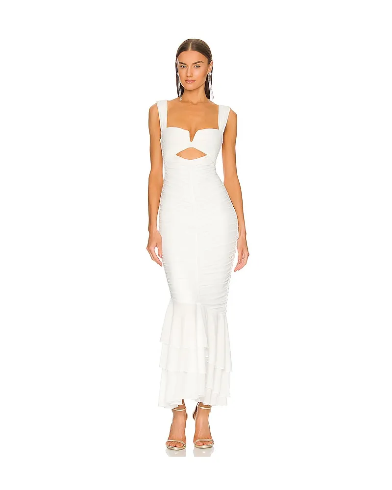 Michael Costello ABENDKLEID HILARY in Ivory Ivory