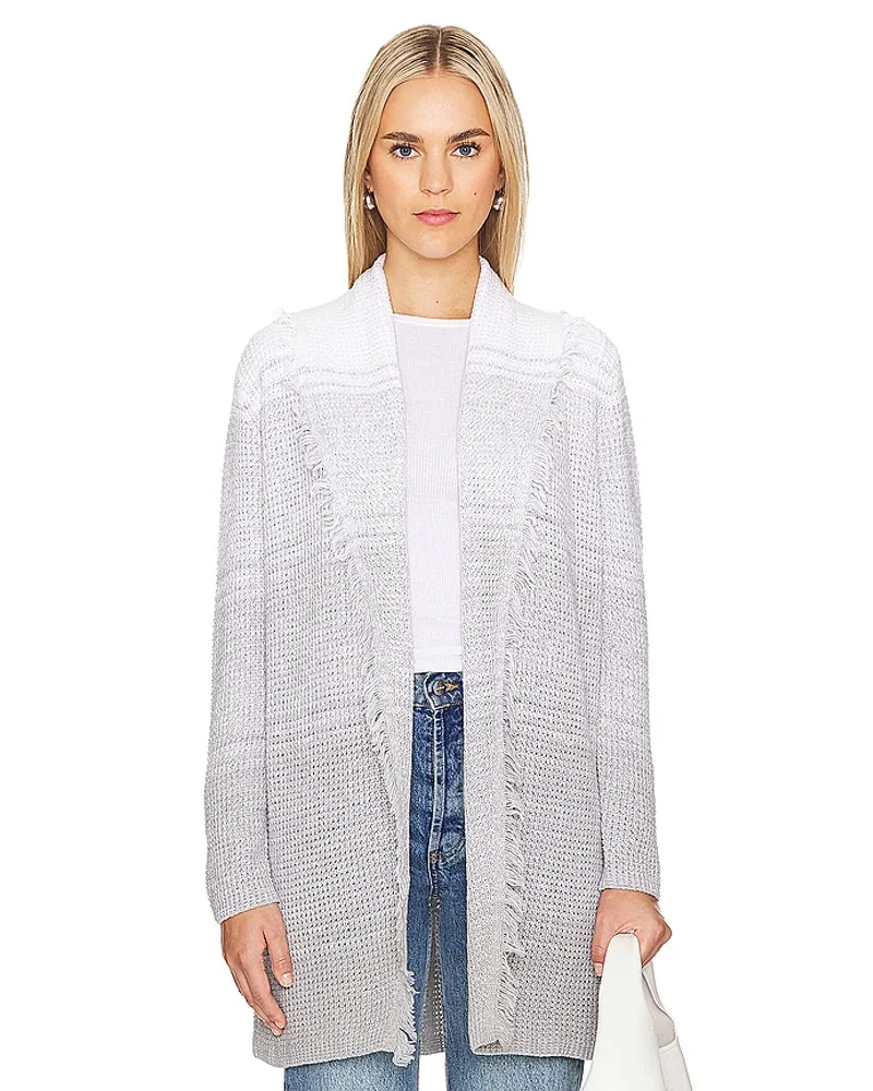 27 miles malibu CARDIGAN JUPITER in Light Grey Light