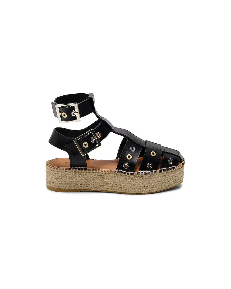 Free People ESPADRILLES GABLE GLAD in Black Black