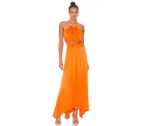 KLEID VISITANT in Orange