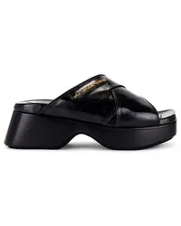 Alexander Wang PLATEAUSANDALEN FLOAT CRISS-CROSS in Black Black