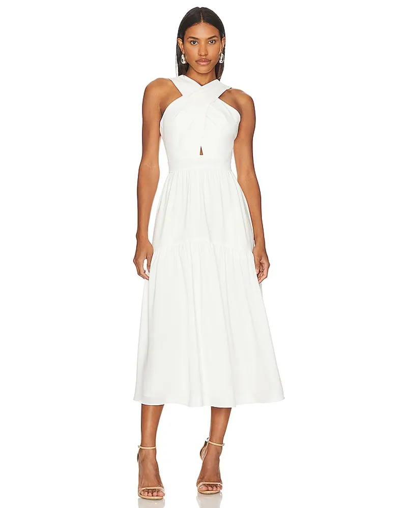 BCBGMAXAZRIA KLEID in White White