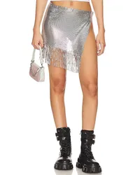 superdown MINIROCK ALANA in Metallic Silver Metallic