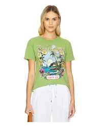 DAYDREAMER SHIRT THE BEACH BOYS 1963 RINGER in Green Green