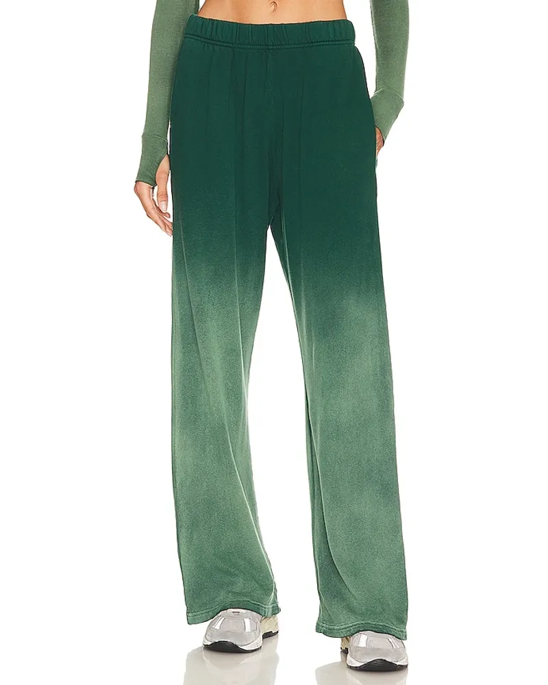 Michael Lauren SWEATPANTS MIT WEITEM BEIN THEODEN in Green Green