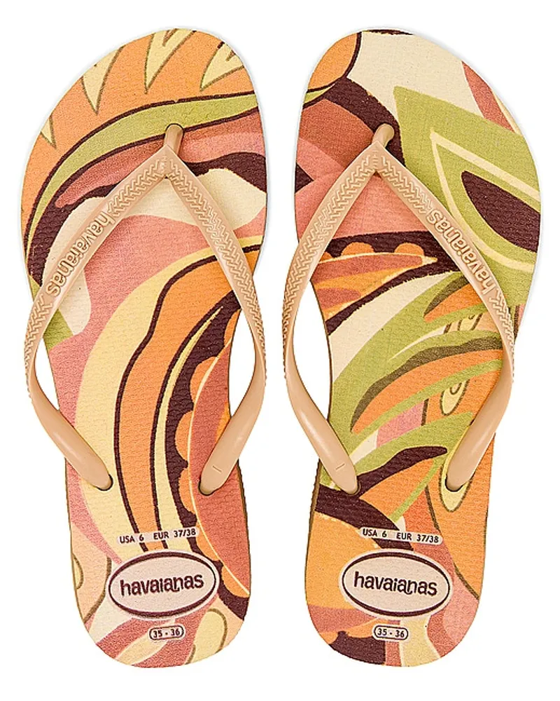 Havaianas SANDALE SLIM in Orange Orange