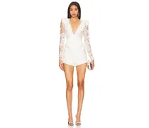 PLAYSUIT THE BEGINNING in White