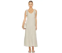 Move Your Body Striped Maxi in Olive