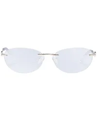 Le Specs SONNENBRILLE SLINKY in White White