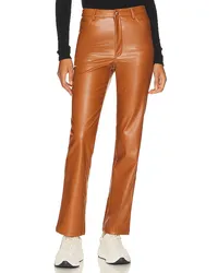 Bardot HOSE AUS KUNSTLEDER ALESI in Tan Tan