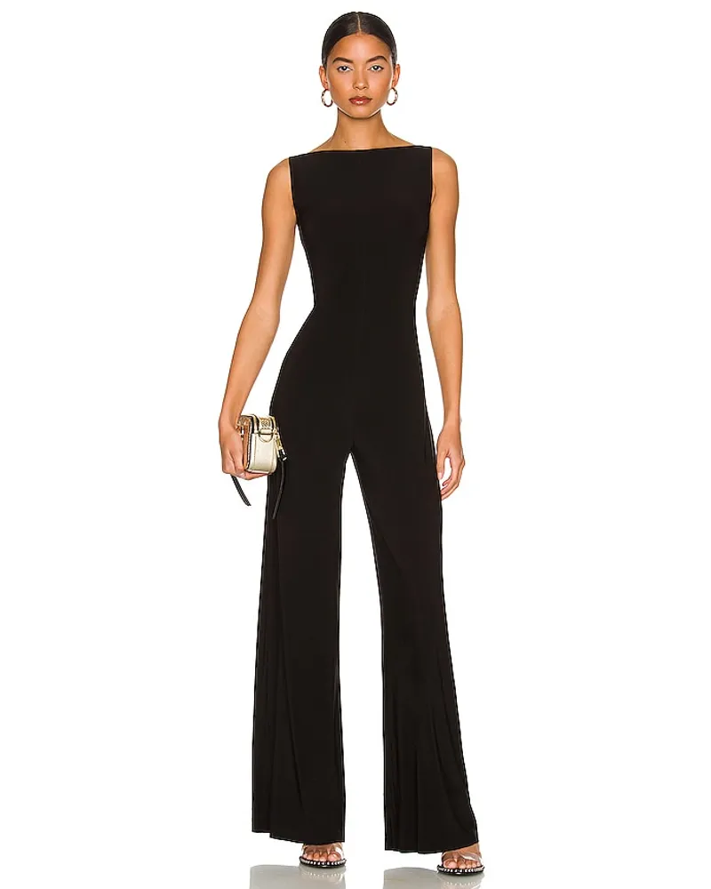 Norma Kamali JUMPSUIT in Black Black