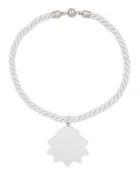 JULIETTA HALSKETTE SHELL CORD in White White