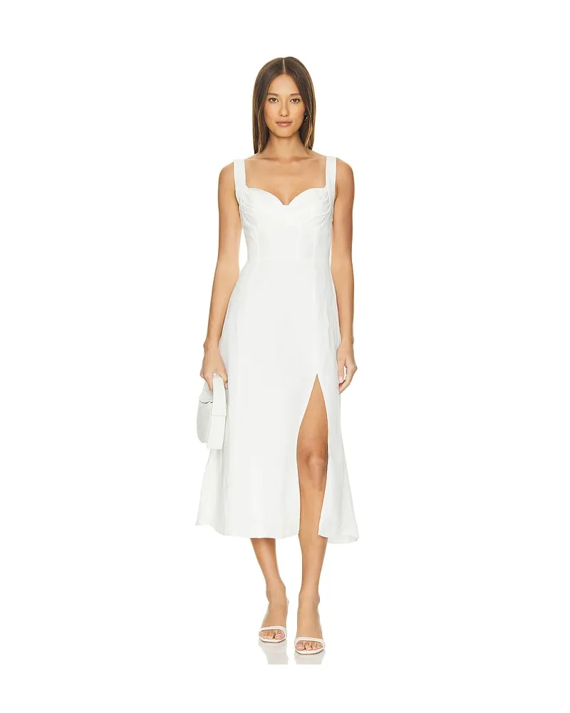 ASTR the Label MIDI-KLEID ESTELLA in White White