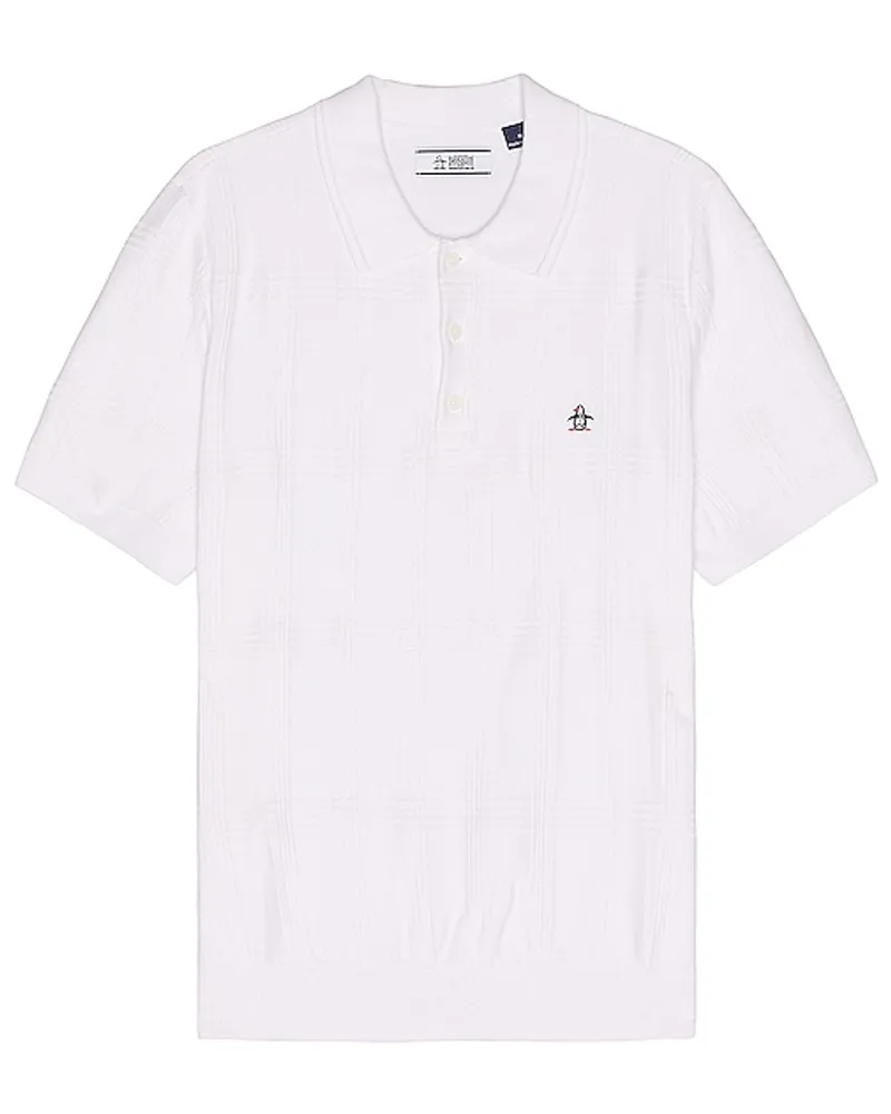 Original Penguin POLOHEMD in White White