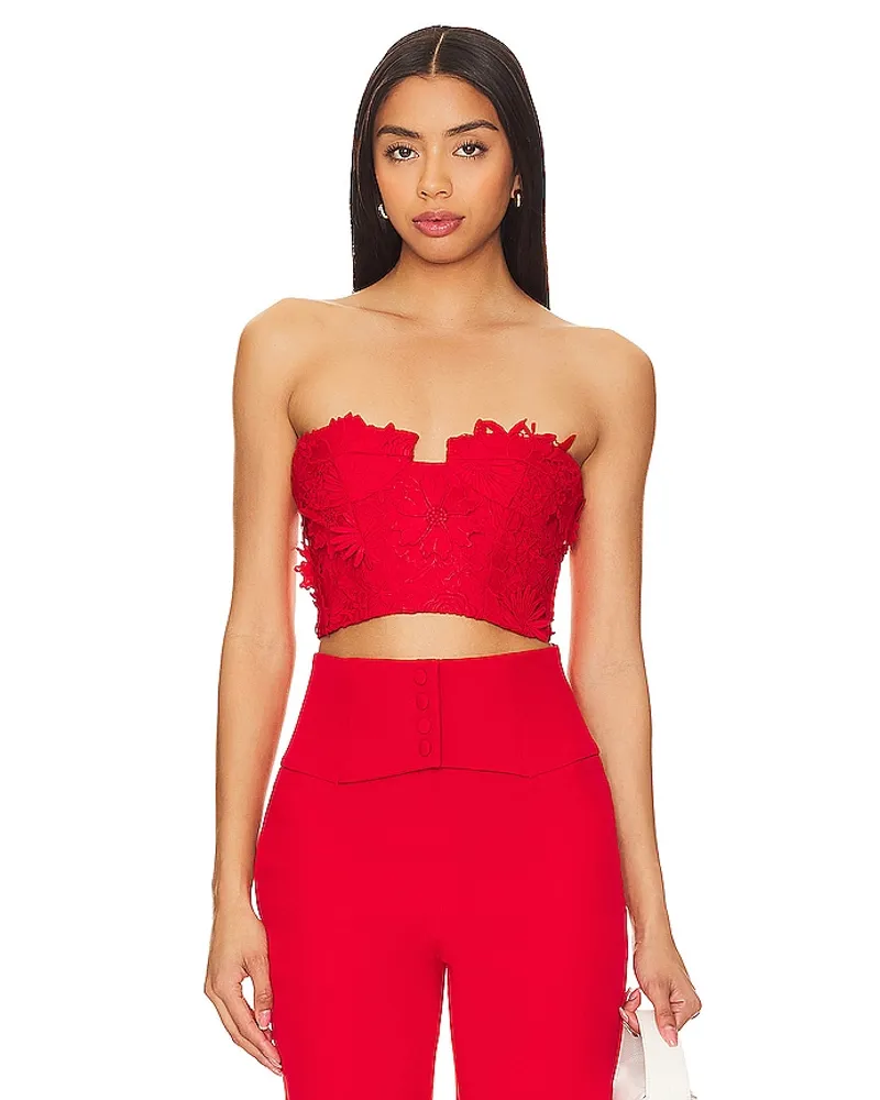 Bardot BUSTIER BRIAS in Red Red