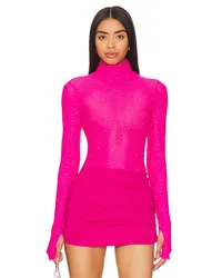 AFRM BODY MIT STRASS MILO in Pink Pink