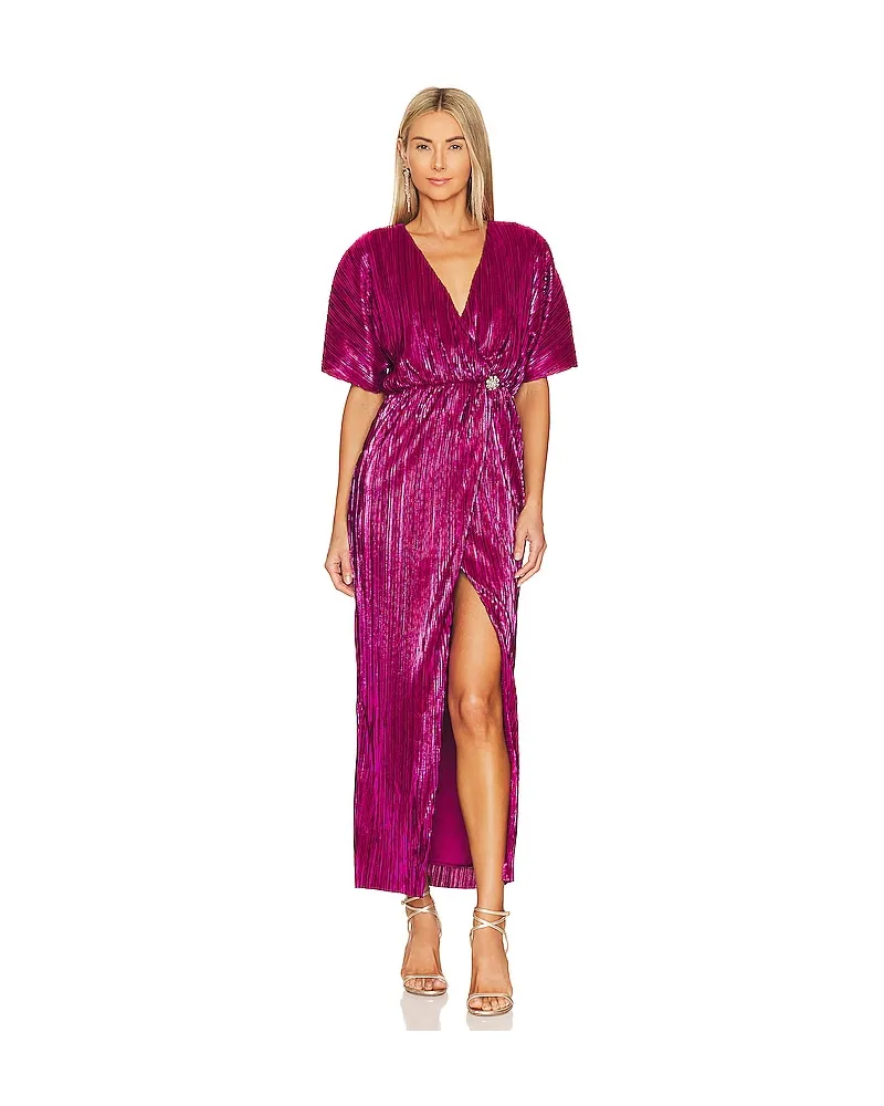 House of Harlow 1960 KLEID SABRINA in Fuchsia Fuchsia