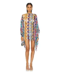 Missoni KURZES STRANDKLEID in Metallic Neutral Metallic