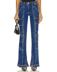 BLANKNYC JEANS MIT LEICHTEM BOOTCUT HOYT in Blue Blue