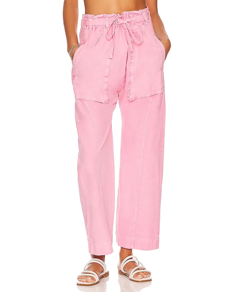 Free People JEANS SKY RIDER in Pink Pink