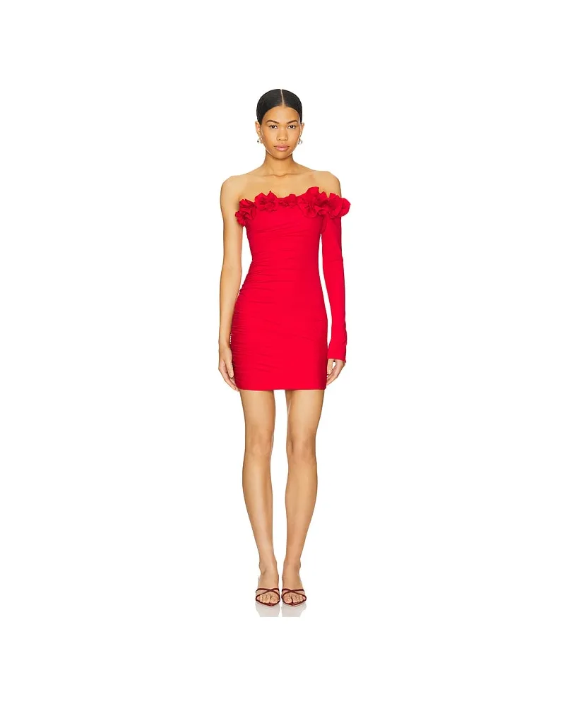 Maygel Coronel MINIKLEID SELVAGGIO in Red Red