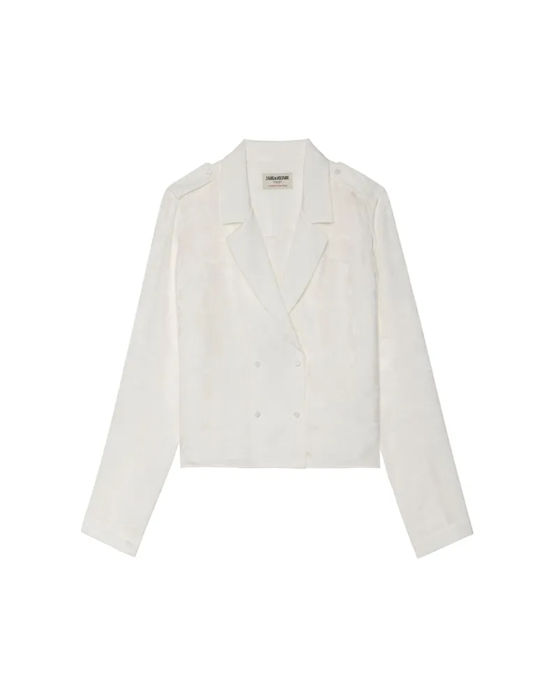 Zadig & Voltaire Tussi Hemd 100% Seide Judo