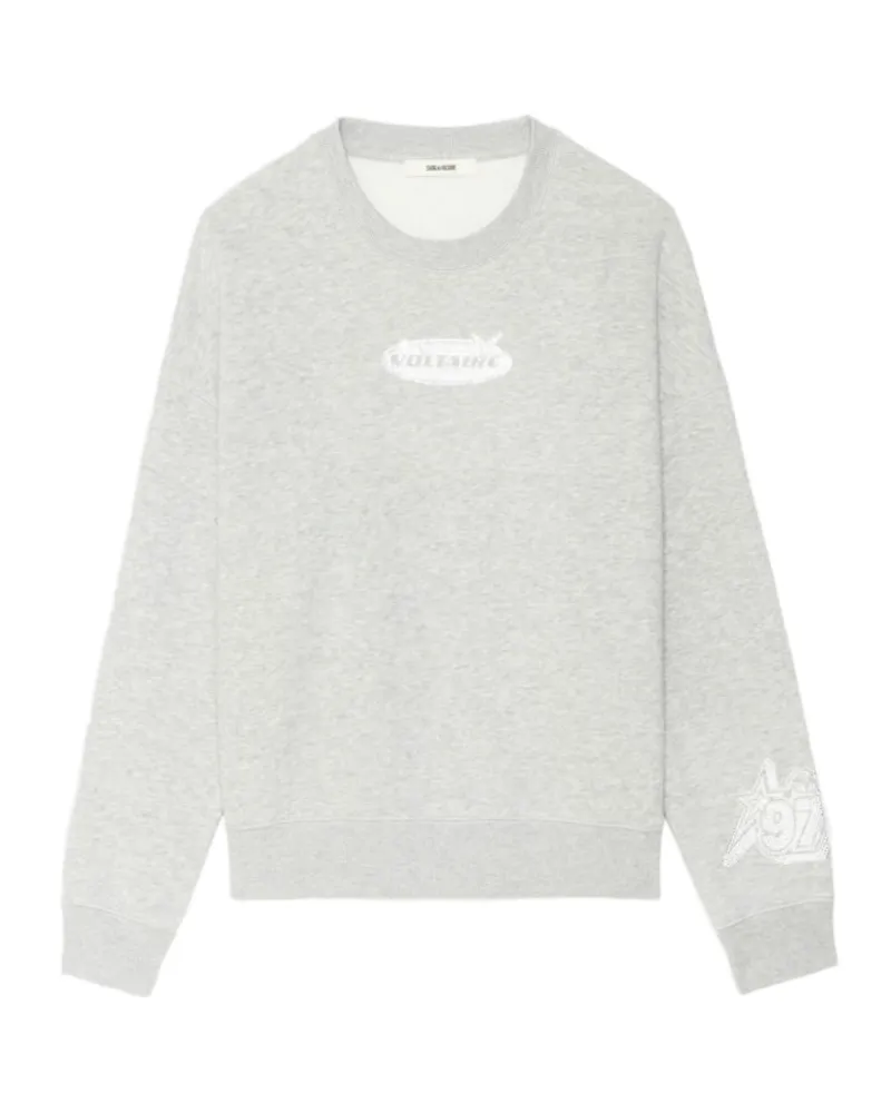 Zadig & Voltaire Sweatshirt Mira Grau