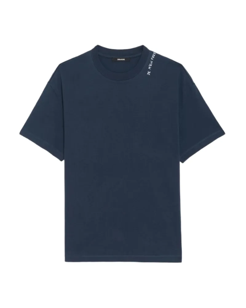 Zadig & Voltaire Teddy T-Shirt Blau