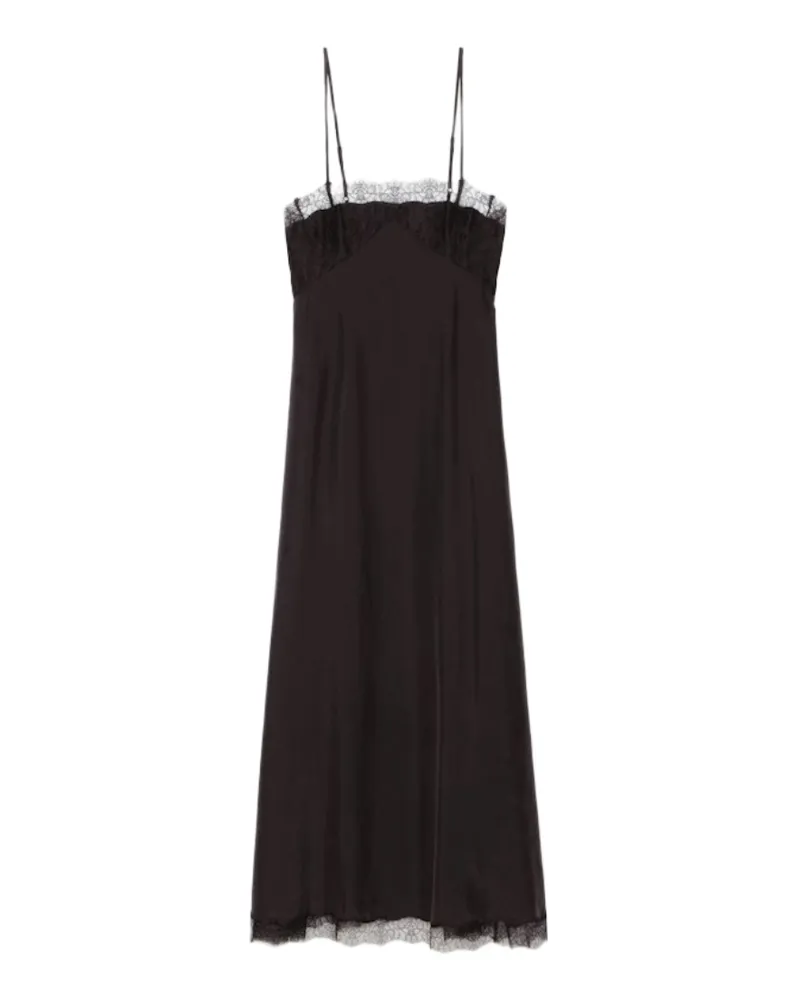 Zadig & Voltaire Kleid Ridar 100% Seide Schwarz