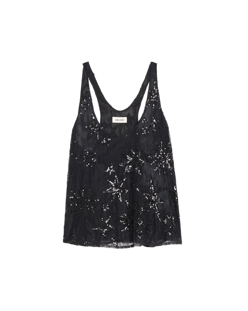 Zadig & Voltaire Top Tarysa Black