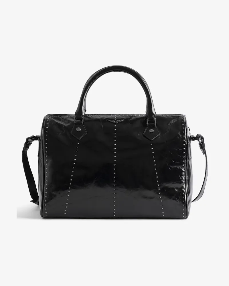 Zadig & Voltaire Tasche Sunny Medium Vibe Studs Schwarz