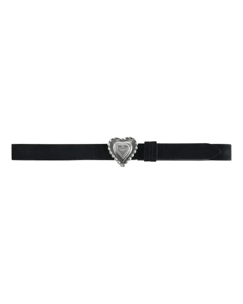 Zadig & Voltaire Gürtel Santa Fe Crush 30mm Schwarz