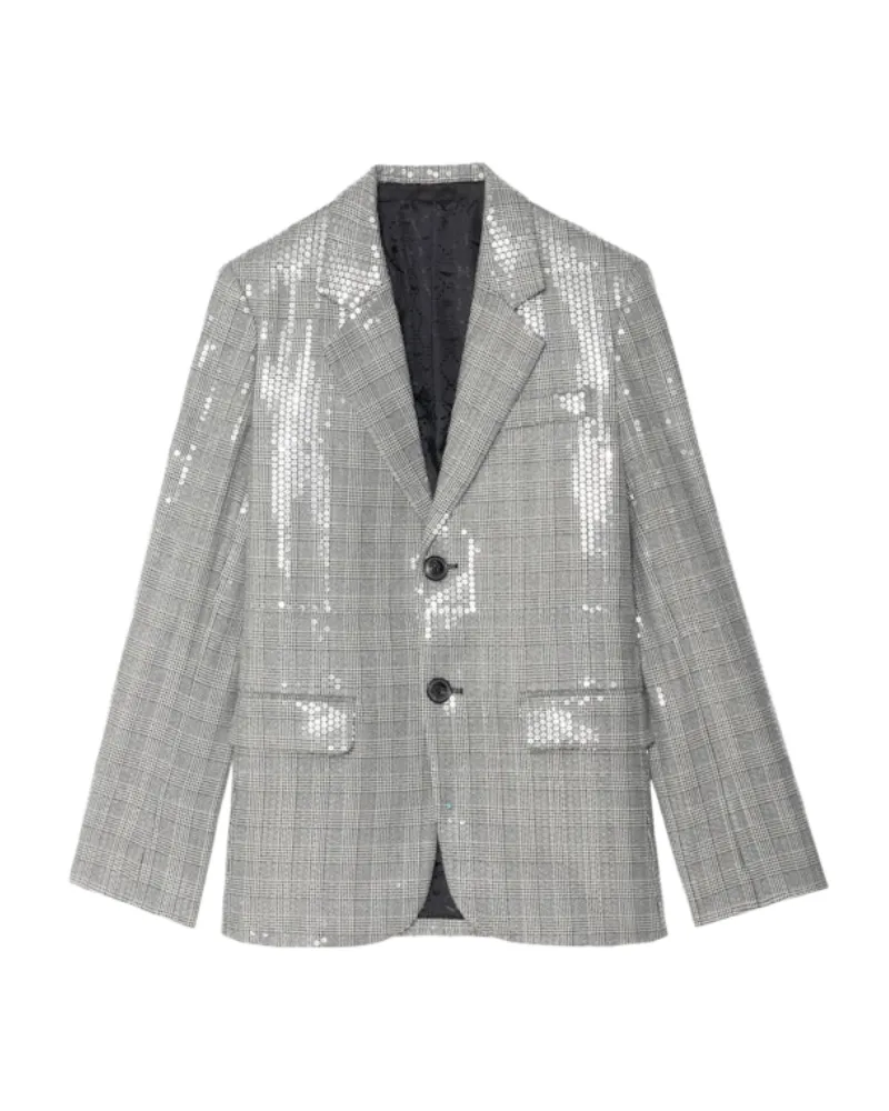 Zadig & Voltaire Blazer Vanille Schwarz