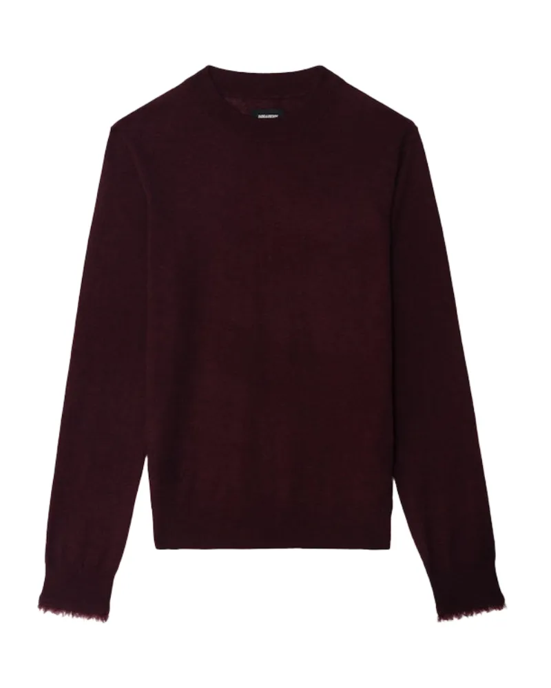 Zadig & Voltaire Pullover Ivy 100% Kaschmir Rot
