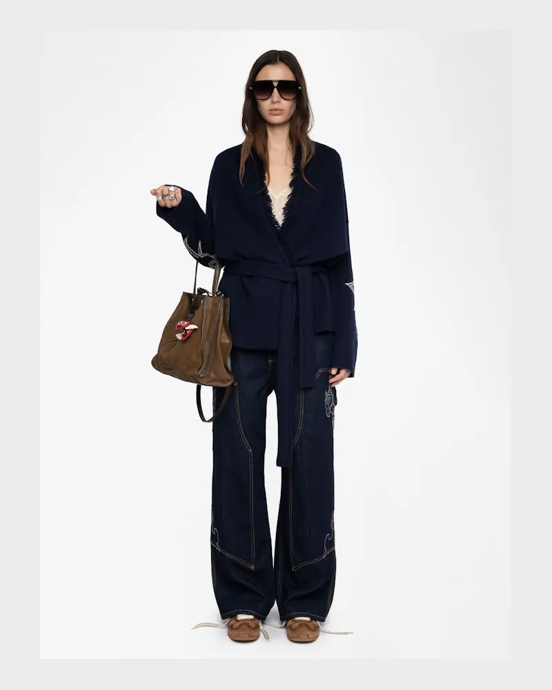 Zadig & Voltaire Mantel Alpa Encre