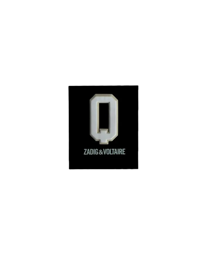 Zadig & Voltaire Sticker Initial Q Mehrfarbig