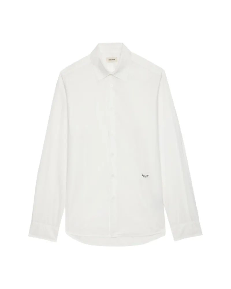 Zadig & Voltaire Sid Hemd Weiß