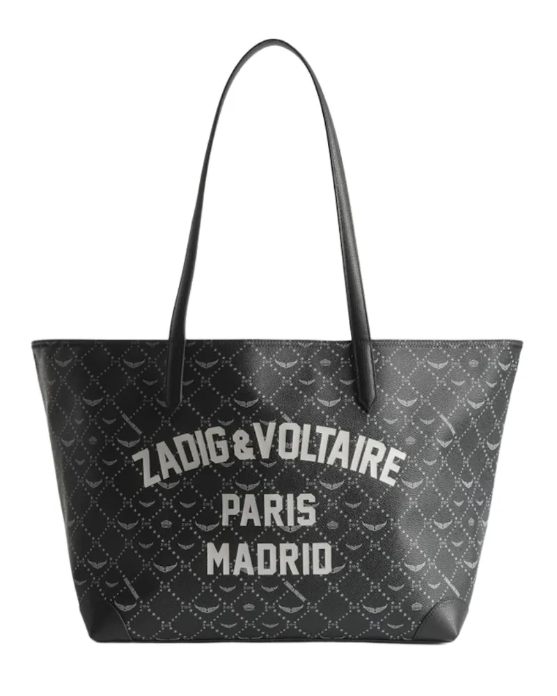 Zadig & Voltaire Z Shopper XL Resort Madrid Tasche Schwarz