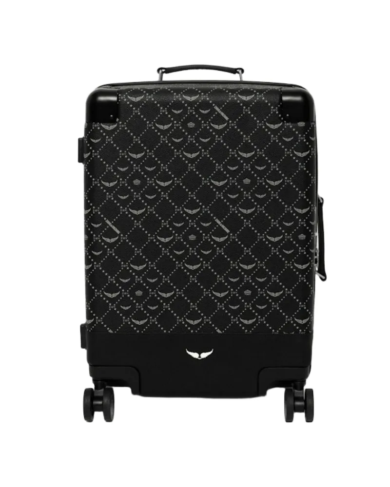 Zadig & Voltaire Z Trolley Koffer Schwarz