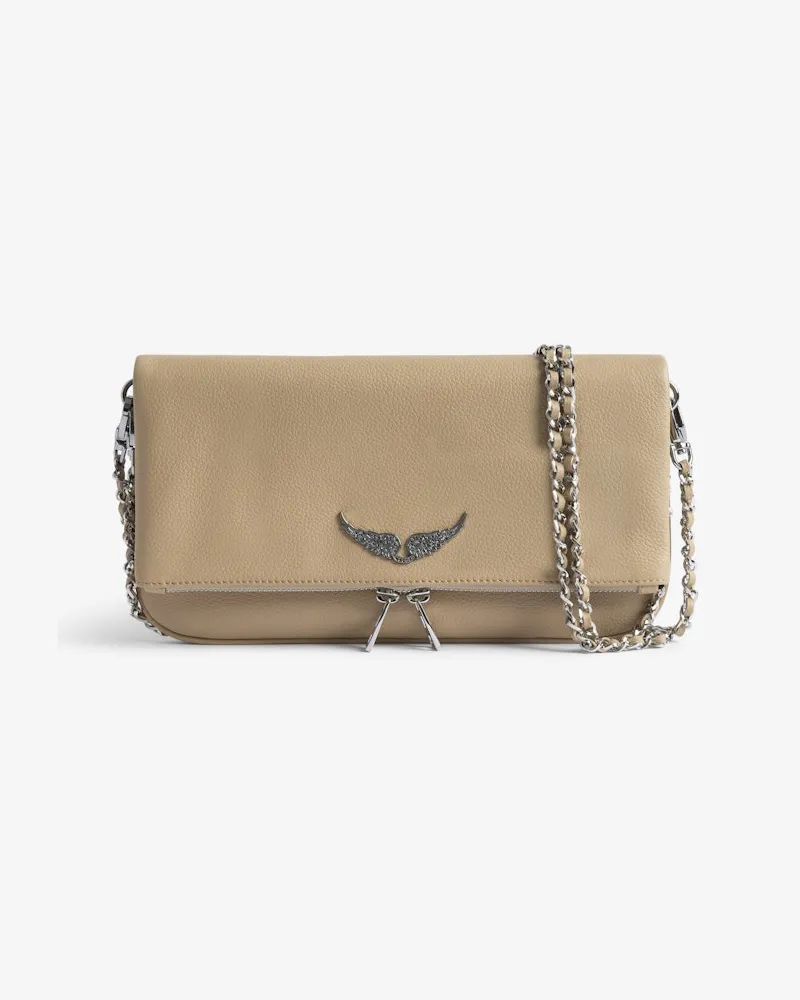 Zadig & Voltaire Clutch Rock Clay