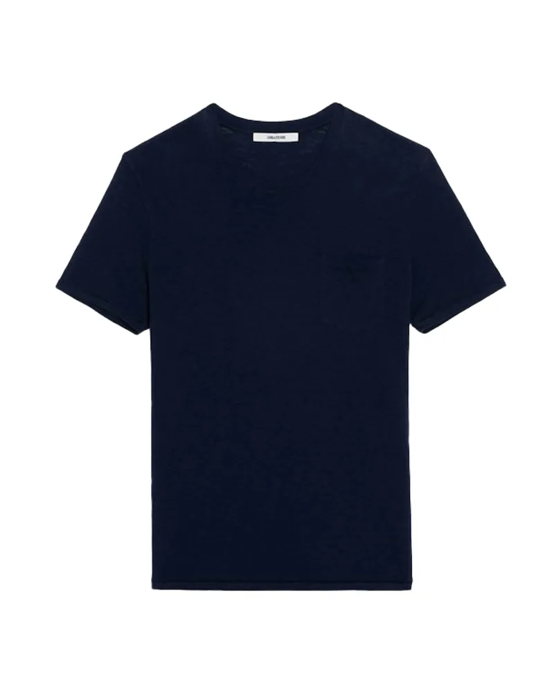 Zadig & Voltaire Stockholm T-Shirt Blau