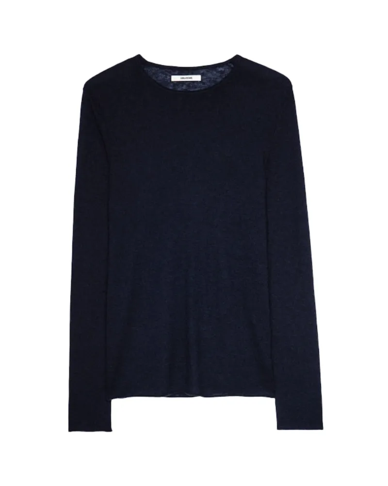 Zadig & Voltaire Pullover Teiss 100% Kaschmir Blau