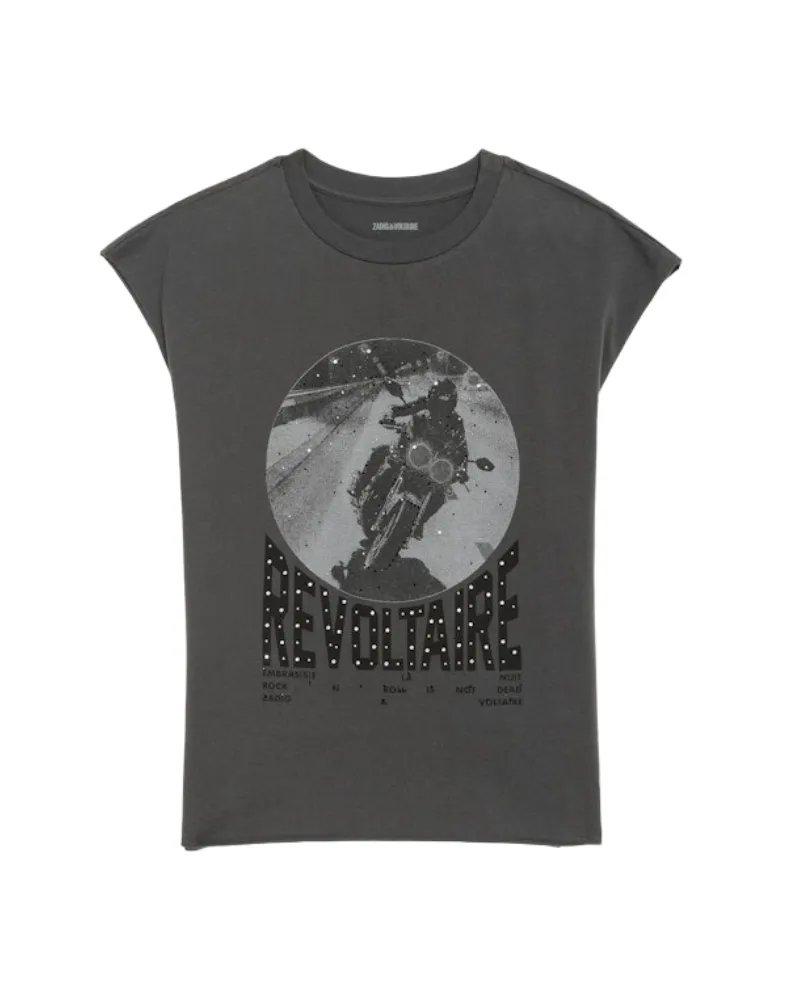 Zadig & Voltaire Cloe Top Grau
