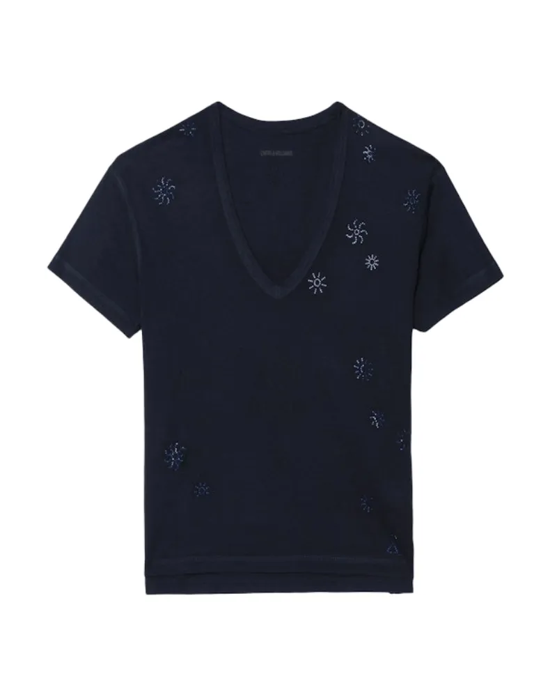 Zadig & Voltaire Marta T-Shirt Blau