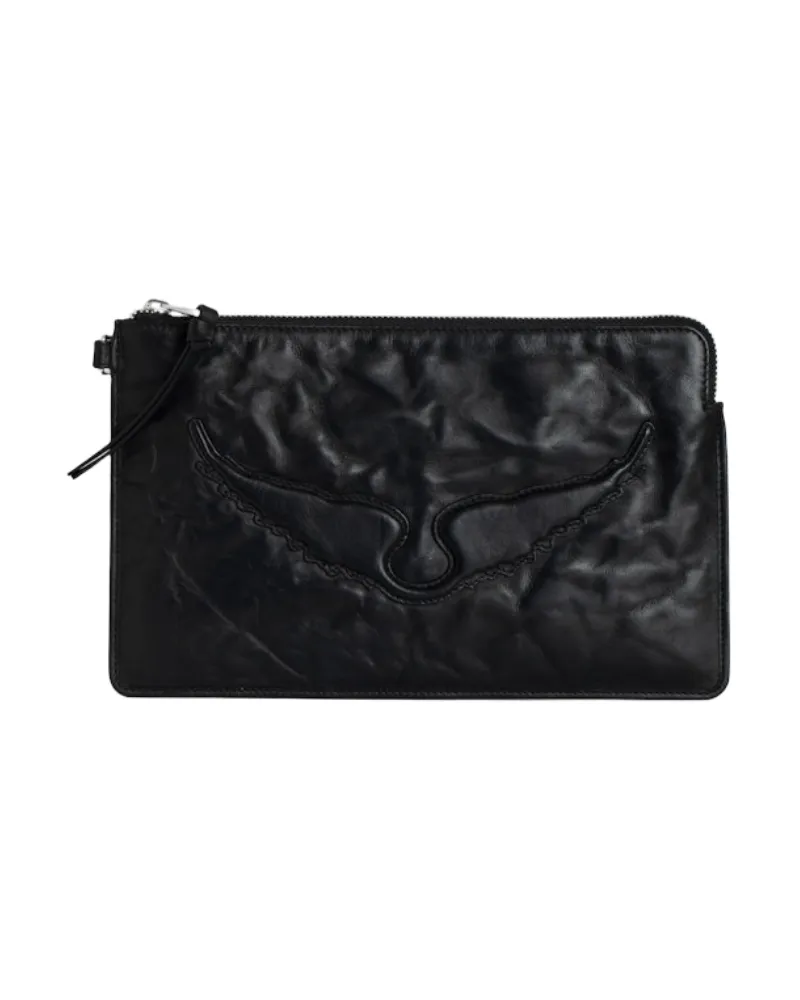 Zadig & Voltaire Angel Pochette Schwarz
